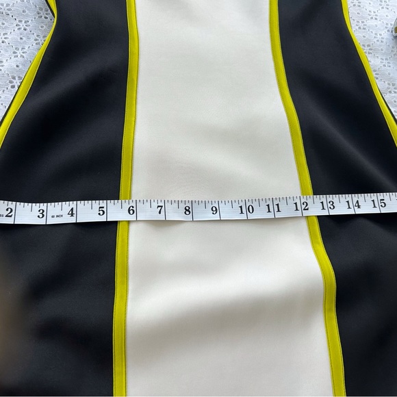 GUESS dress, size 4 in Navy, white and apple green - Picture 4 of 6